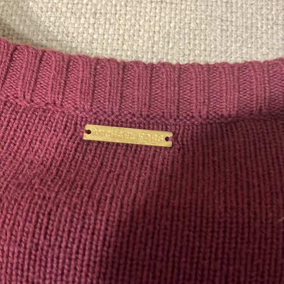 Michael Kors burgundy sweater - Picture 5 of 7
